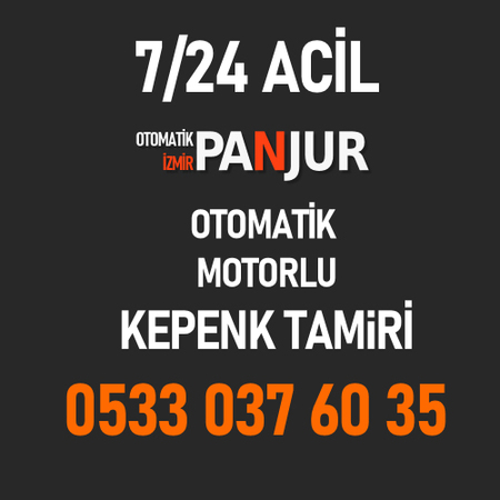 İzmir Panjur Kepenk Tamiri