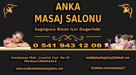 Çanakkale Anka Masaj Salonu