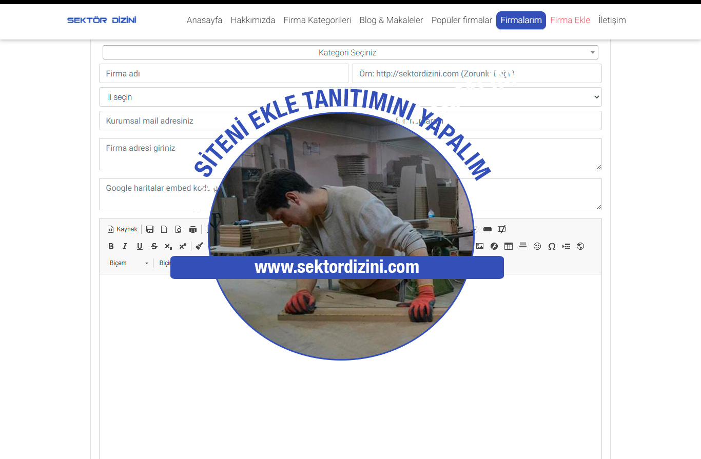 Siteni Ekle Firma Rehberimizde Tanıtımını Yapalım