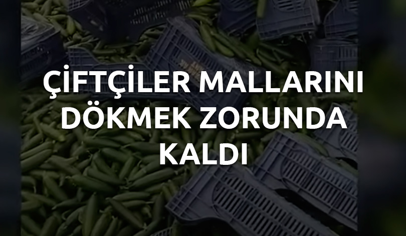 Mahsülünü dökmek zorunda kalan çiftçiye iyi haber geldi