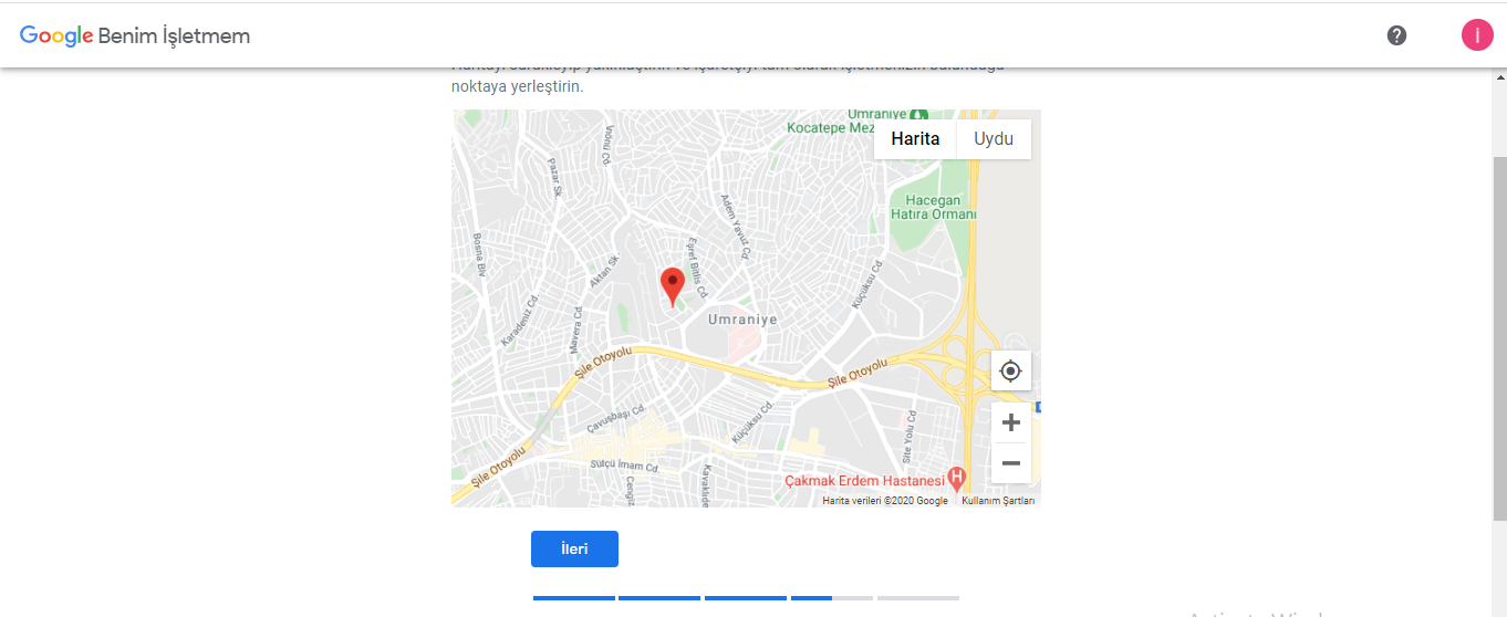 Google maps firma ekleme